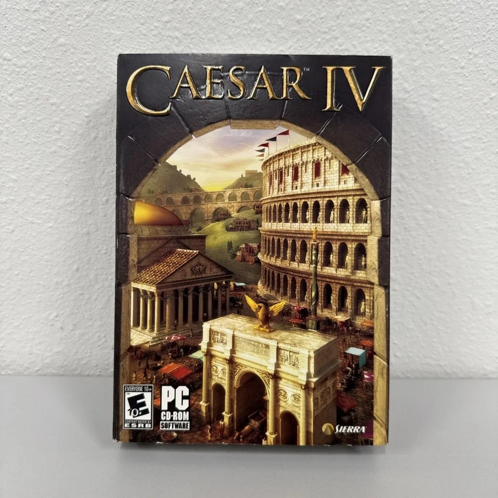 Caesar IV‎ (PC CD-ROM, 2006) Disc 2 Only With Manual